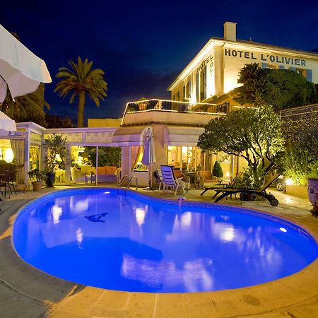 Hotel L'Olivier - Piscine & Parking Канны Экстерьер фото